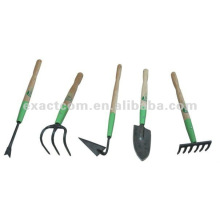 conjunto de herramientas mini jardín